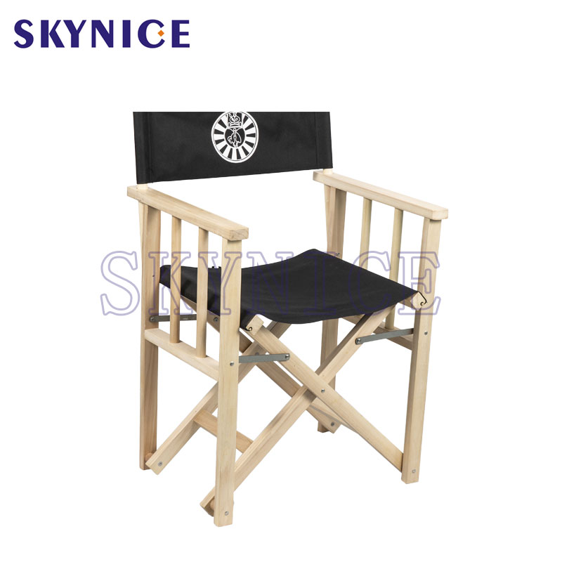 Új stílusú kültéri bútor fából készült összecsukható rendező székek