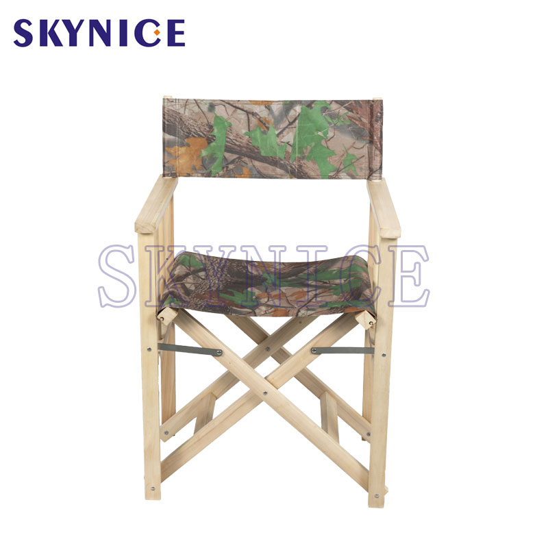Kültéri fa kemping piknik szék