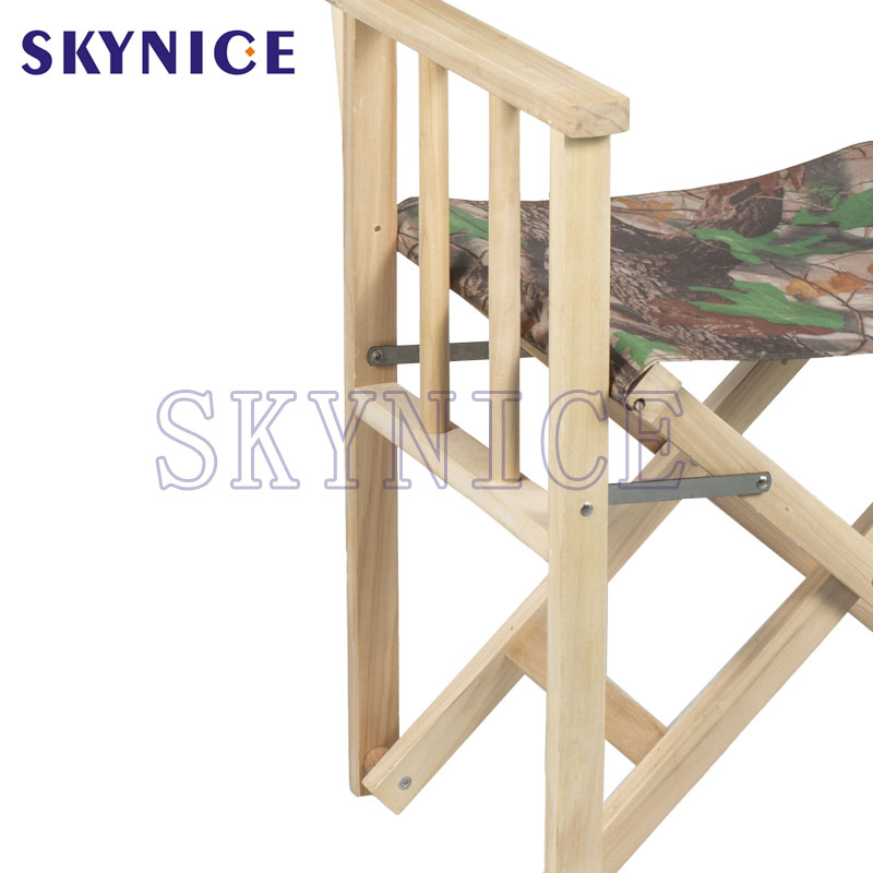 Kültéri fa kemping piknik szék