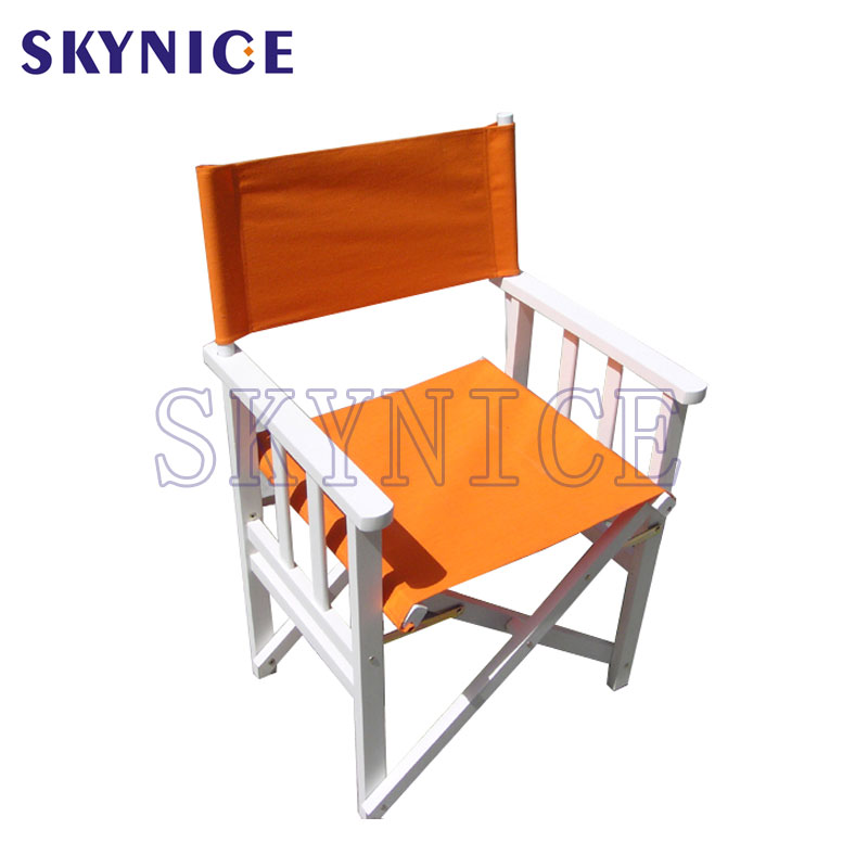 Fa összecsukható igazgatói szék karfa behajtható hordozható üléssel