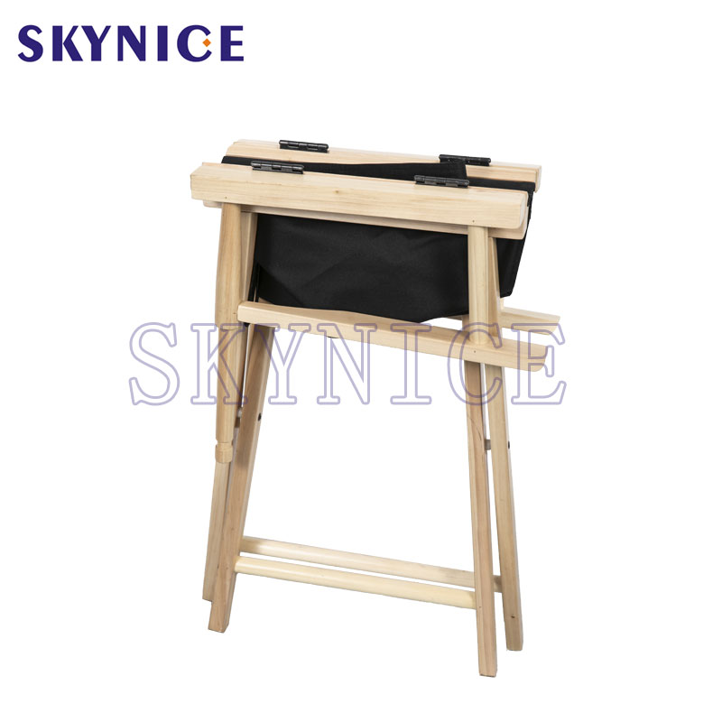 Fa hordozható összecsukható napozóágy