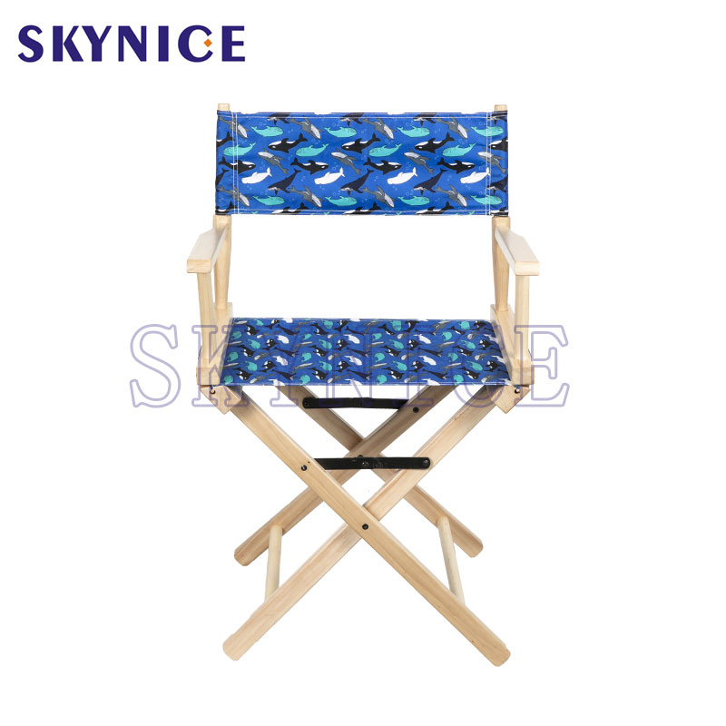 2020 Amason forró eladású, fából készült, hordozható összecsukható igazgatói szék kültéri táborhorgászathoz