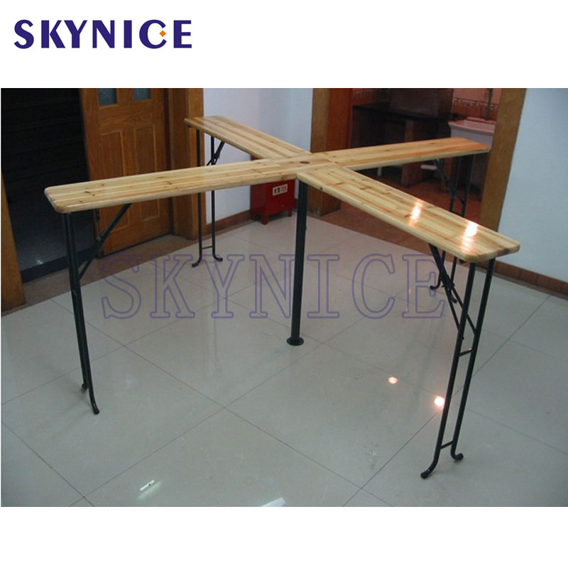 Kültéri sör asztal és pad készlet