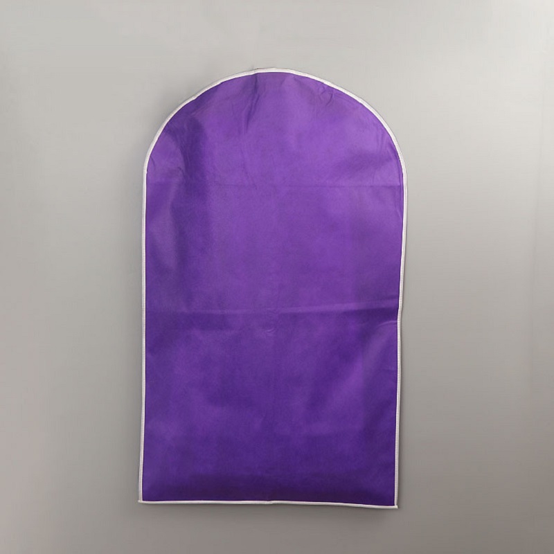 SGW16 nagykereskedelmi férfiak nők női hölgy ruhadarab ruházat táska lila ruha táskák összecsukható