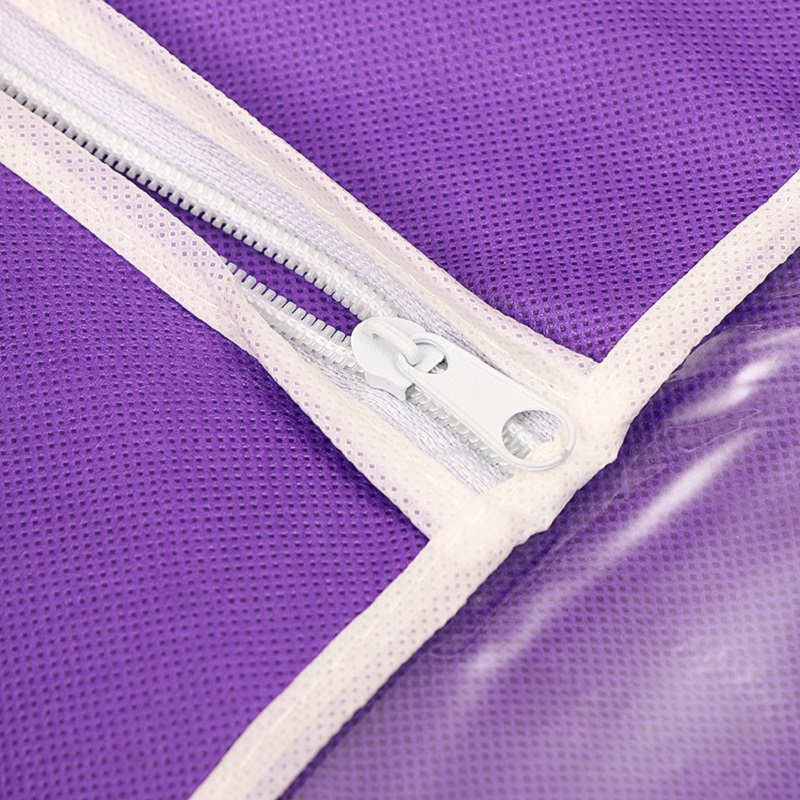 SGW16 nagykereskedelmi férfiak nők női hölgy ruhadarab ruházat táska lila ruha táskák összecsukható