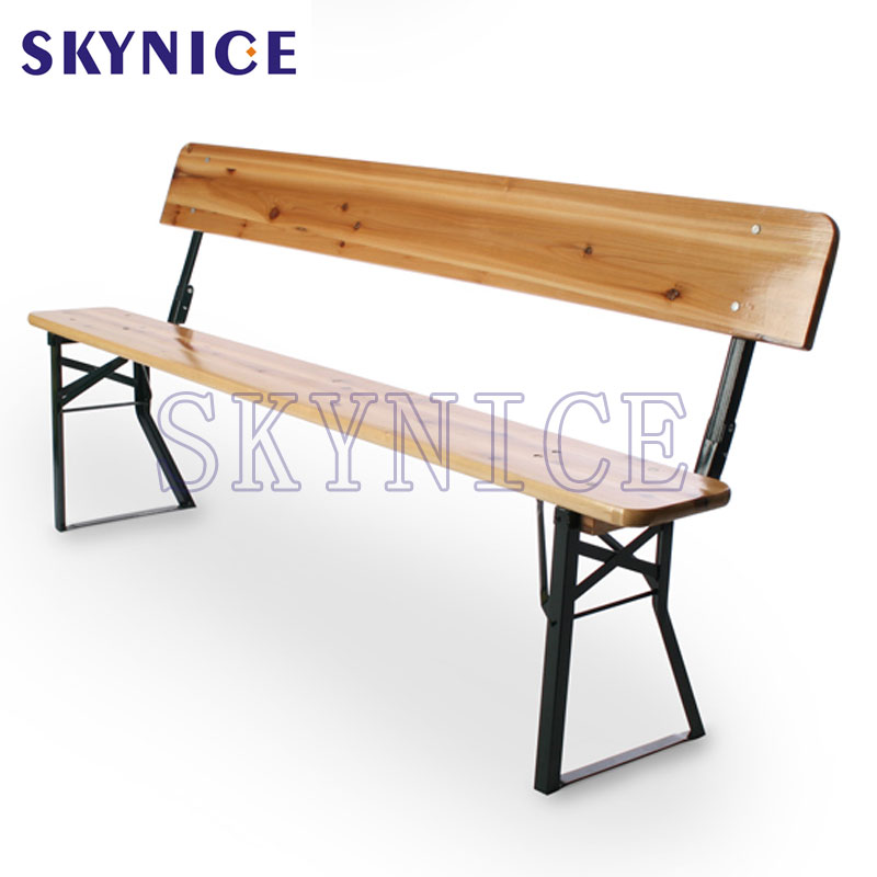 Kerti összecsukható fa sör asztal asztal