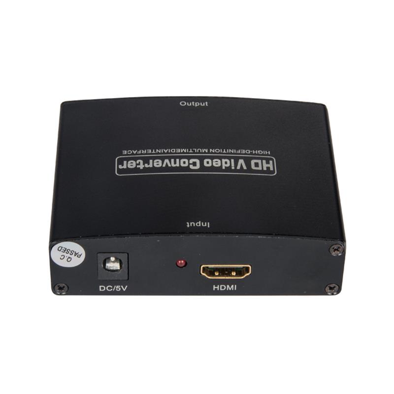HDMI TO VGA + R \/ L AUDIO Audio Converter 1080P