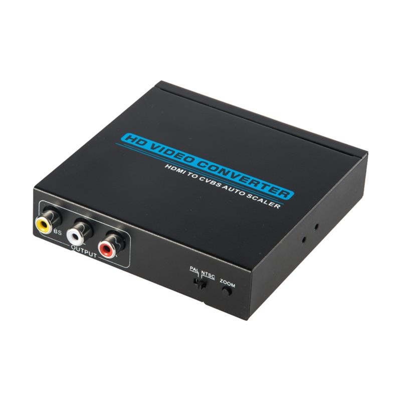 Kiváló minőségű HDMI-AV / CVBS konverter Auto Scaler 1080P