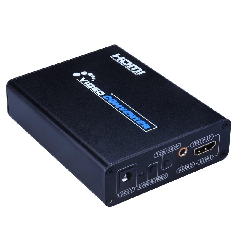 AV + S-Video HDMI Converter 1080P