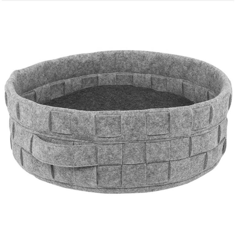 Kerek filc kisállat ágyak kutya ágyak macska ágyak