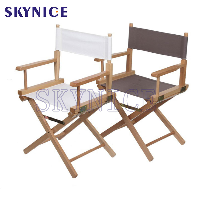 100% poliészter Oxford szövet ülésű szövet fából készült rendező szék