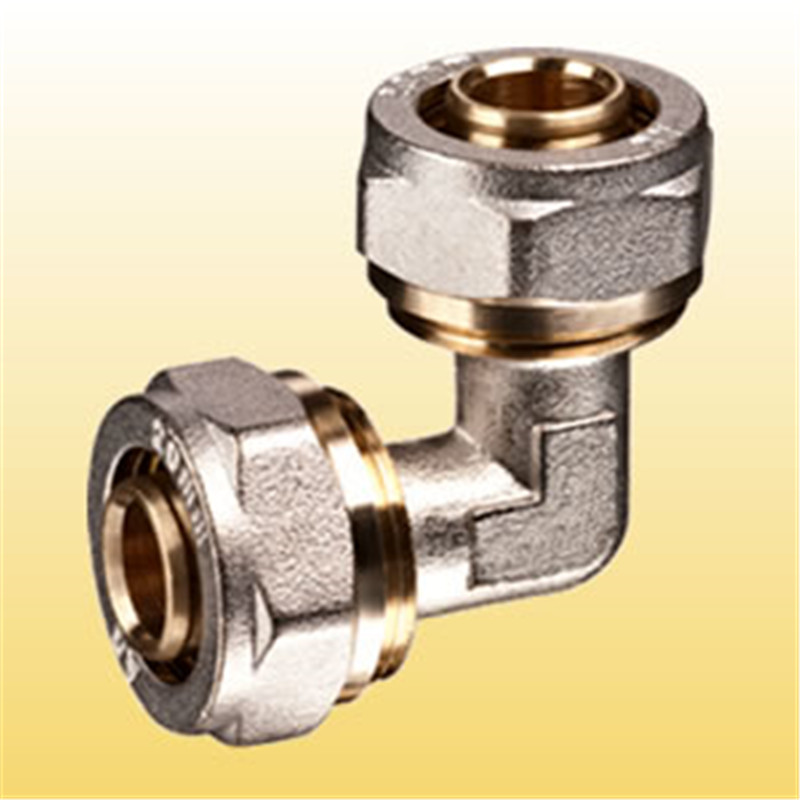 Könyök pex al pex kompressziós szerelvények