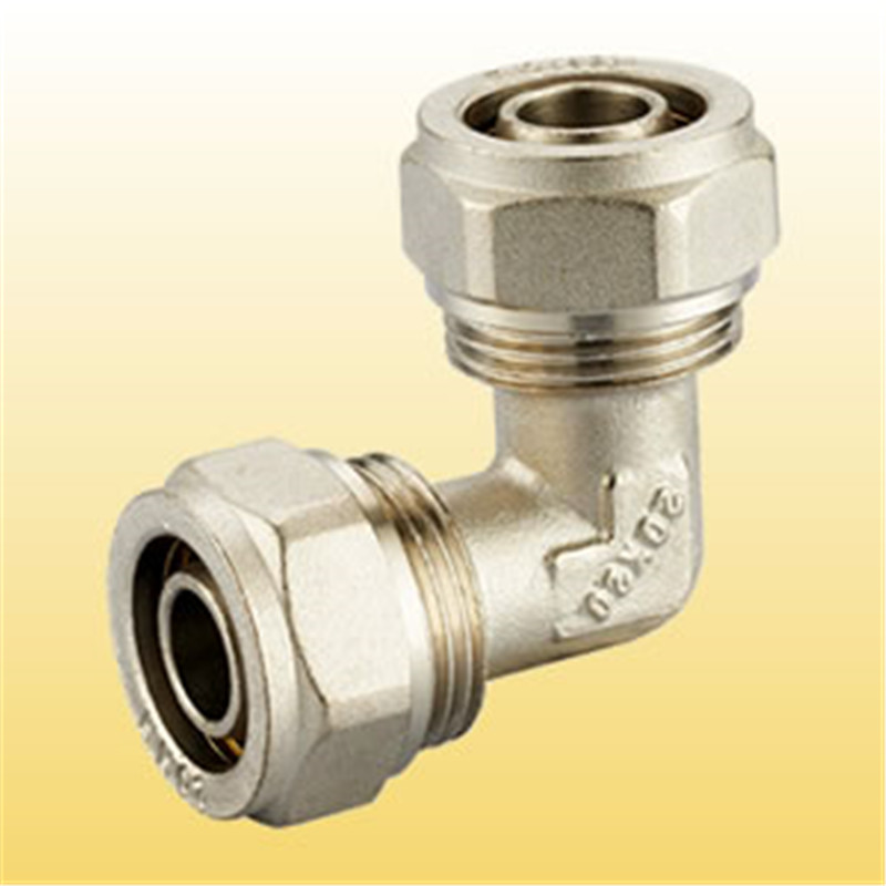 Könyök pex al pex kompressziós szerelvények