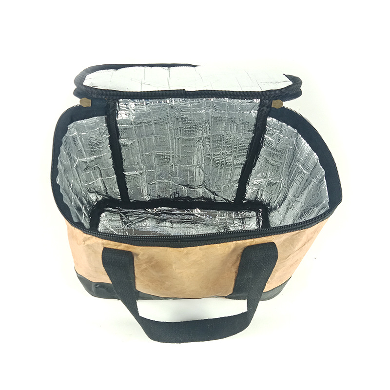 SGC28 Custom Dupont Tyvek vízálló hőszigetelt papírból készült teljes ebédhűtő táska piknik élelmiszer-csomagoláshoz