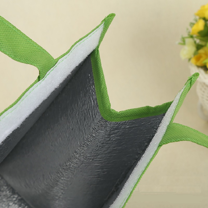 SGC37 alumínium fóliával szigetelt szállítótáska eldobható bevásárló hűtőtáska Alumínium fólia tenger gyümölcsei hűtő táska