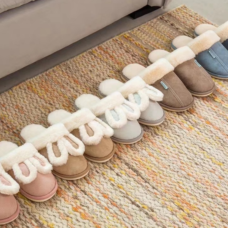 Beltéri plüss papucs