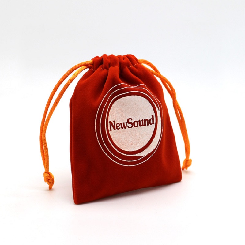 SGS44 promóciós kicsi fülhallgató napszemüveg tollóra, luxus porzsák egyedi organza bársony ékszerek húzózsinór tok