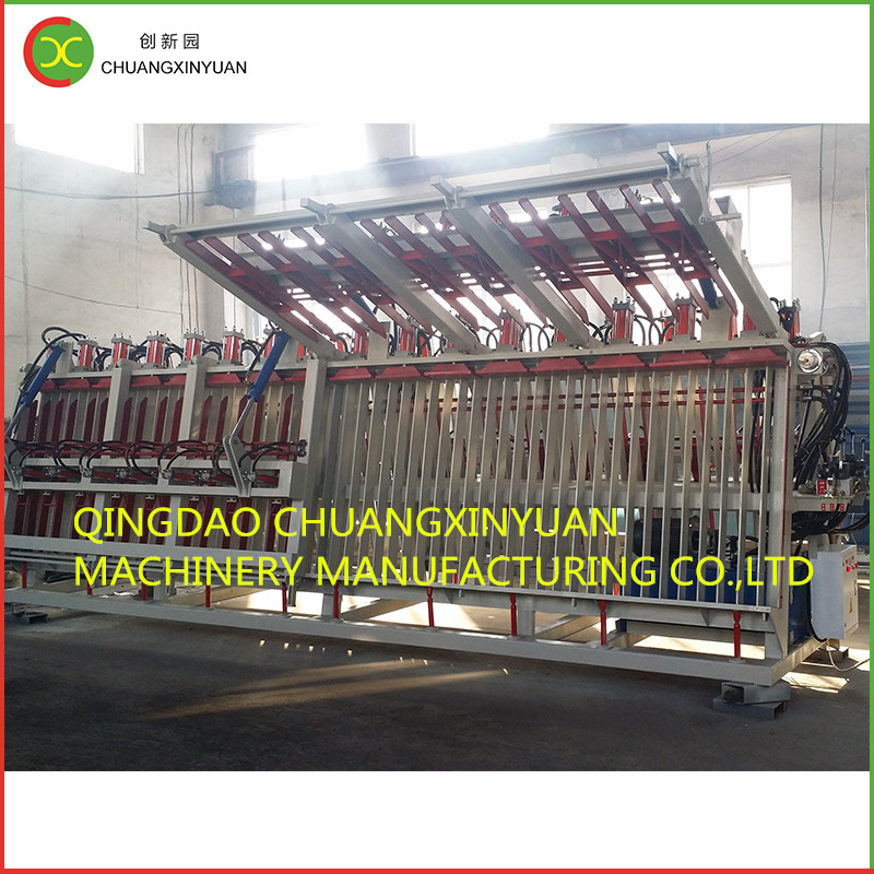 Kétoldalas hidraulikus bilincstartó gép