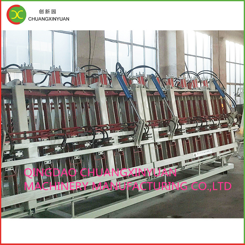 Kétoldalas hidraulikus bilincstartó gép