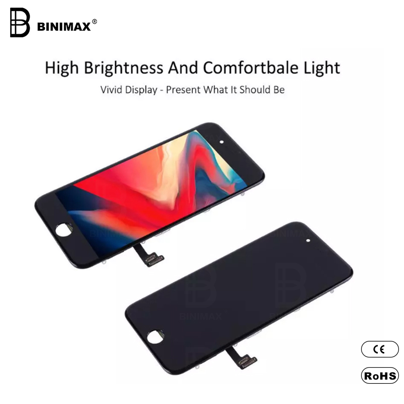 BINIMAX High konfigurációs mobiltelefon LCD modulok az IP 8-hoz