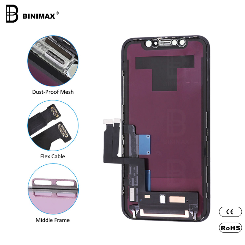 BINIMAX FHD LCD mobiltelefon LCD-k az ip XR-hez