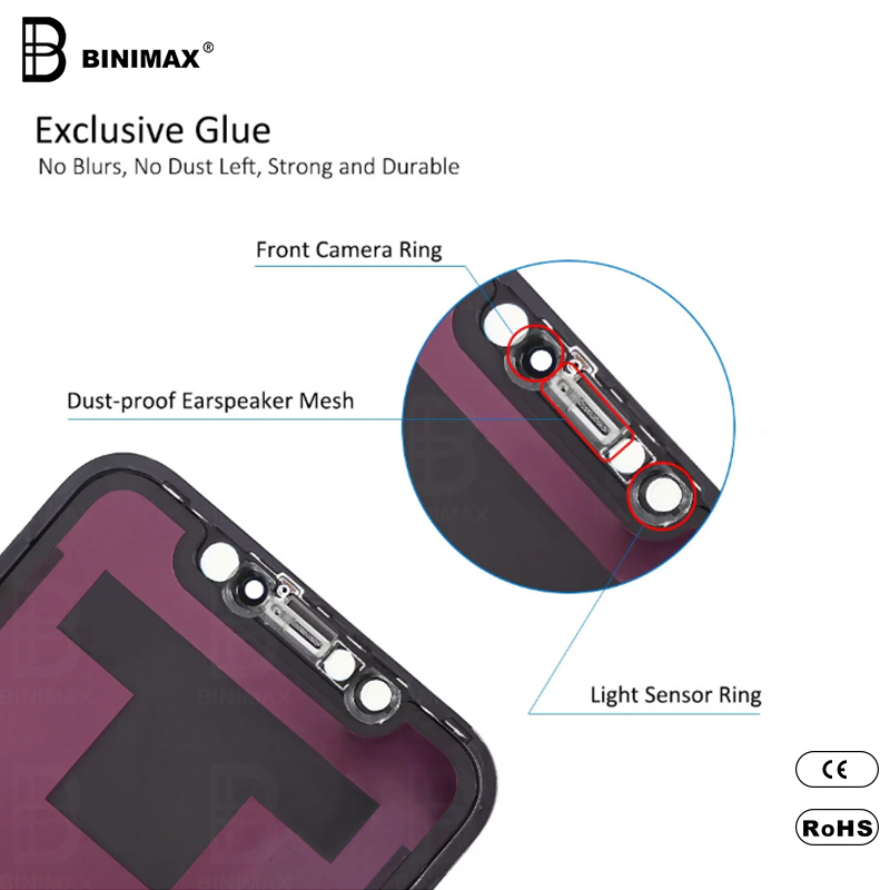 olcsó mobiltelefon cserélhető kijelző LCD képernyő iPhone sorozat modellekhez