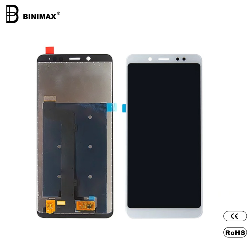 Mobiltelefon LCD-k képernyője a BINIMAX cserélhető mobiltelefon kijelzője REDMI 5A számára