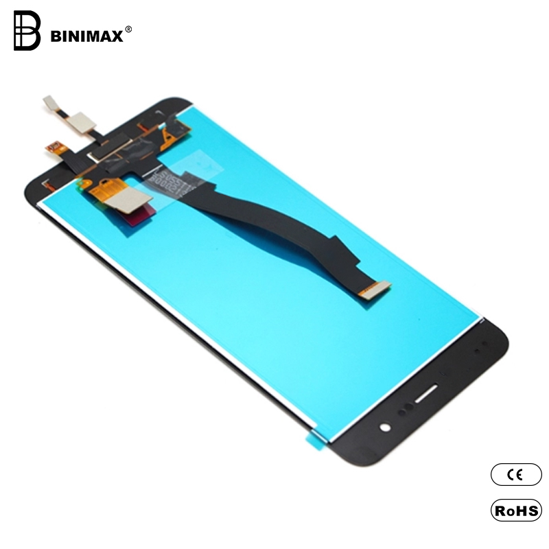 Mobiltelefon LCD- k képernyője A BINIMAX- pótlás megjelenítése MI NOTE3 mobiltelefon