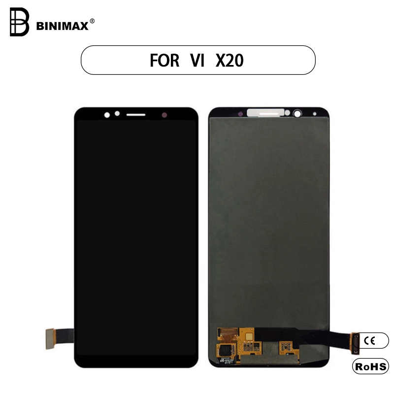 Mobiltelefon TFT LCD képernyő A BINIMAX kijelző a VIVO X20 készülékhez
