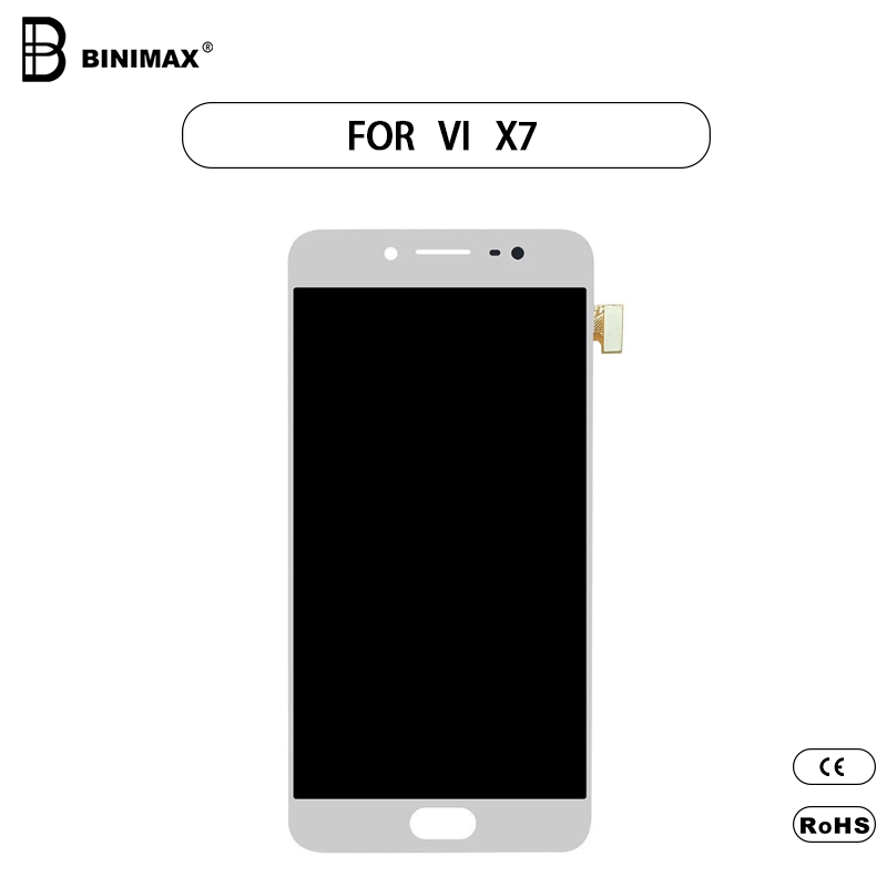Mobiltelefon TFT LCD-k képernyője A BINIMAX megjelenítése VIVO X7 számára