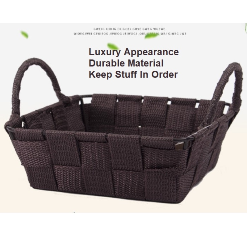 Kézzel készített szőtt polipropilén szövet kosár-