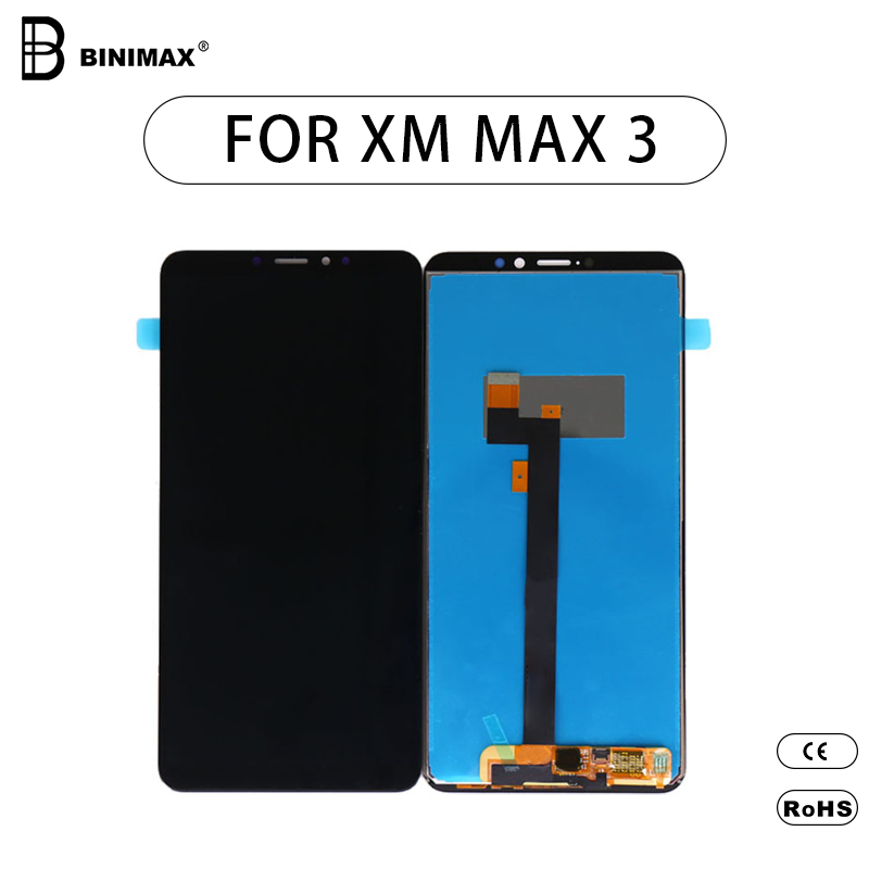Mobiltelefon LCD- k képernyője A BINIMAX mobilkijelző Xiaomi max3