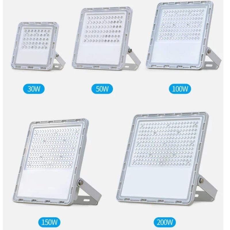 Nagyteljesítményű ip67 kültéri vízálló 30 50 100 150 200 wattos led fényáram