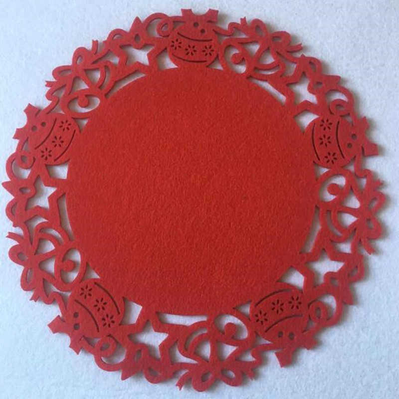 Húsvéti és Halloween nemez asztali szőnyegek filc tányéralátétek