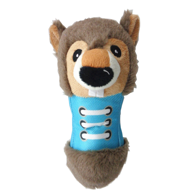 Rendkívüli plüss kutya rágó játék kedvtelésből tartott játék kedvtelésből tartott squeakerrel