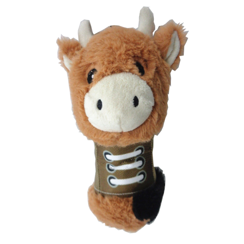 Nem mérgező gyári plüss háziállat kutya rágójáték szórakozásból