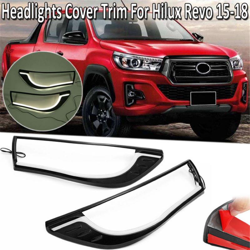 Toyota Revo/Toyota Hilux 2015 nappali menetlámpa 2018,Toyota Revo/Toyota Hilux 2015 Headlight cover for Toyota Revo/Toyota Hilux 2015~2018