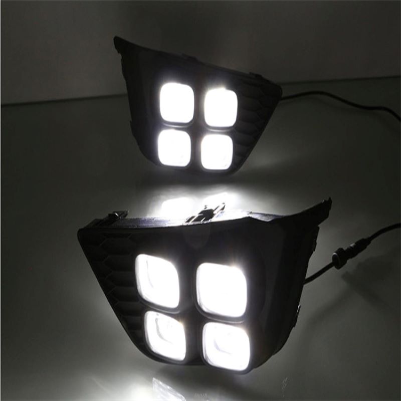 Daytime running light for Honda Jazz/Fit 2014~2016,Foglamp for Honda Jazz/Fit 2014~2016 DRL