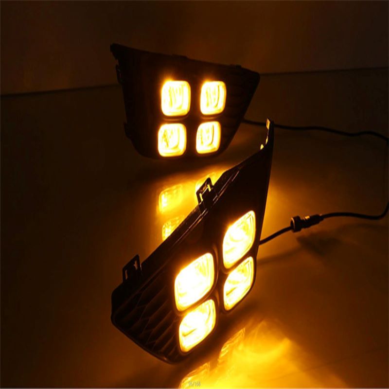 Daytime running light for Honda Jazz/Fit 2014~2016,Foglamp for Honda Jazz/Fit 2014~2016 DRL