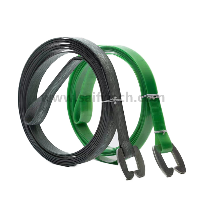 Gyapot bála csomagolás PET poliészter hevederes szalag öv csatokkal