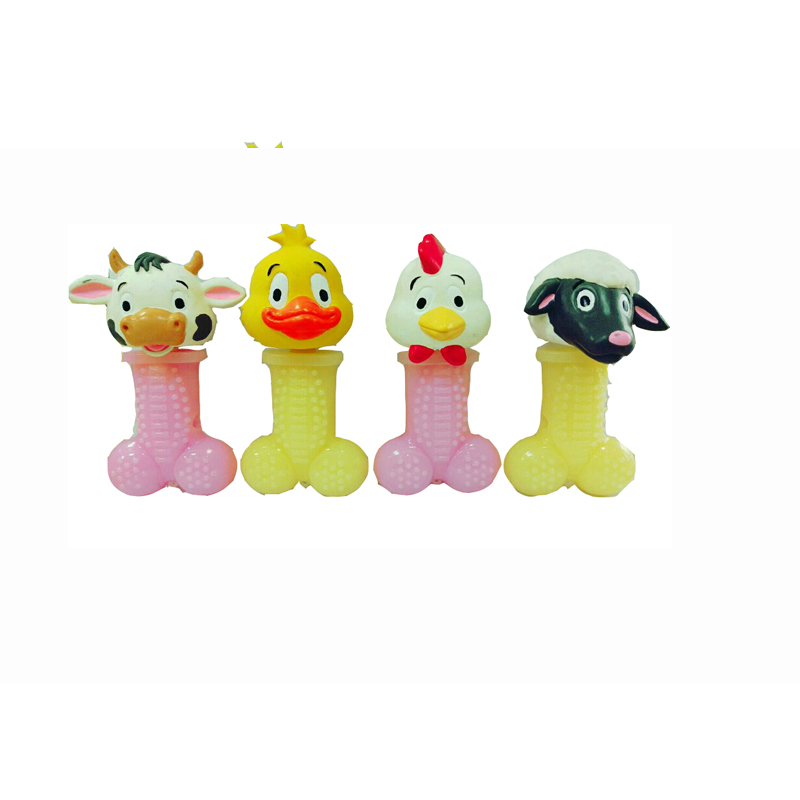 100%-os biztonságos puha latex kisállat játék, hogy jó legyen rágni