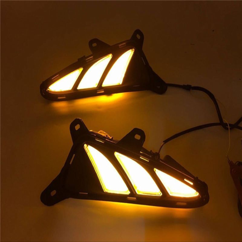 Nappali menetjelző lámpa a Toyota Chr-hez, a ködfényszóró a Toyota Chr DRL-hez