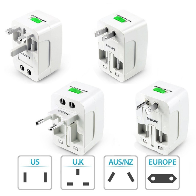 Világszerte utazási hálózati adapter, univerzális utazási adapter hálózati tápegység-adapter az USA-hoz. EU UK AUS mobiltelefon laptop, amely több mint 150 országot tartalmaz