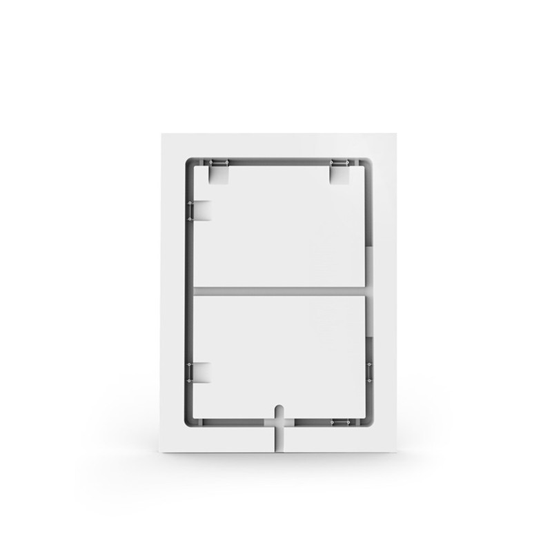Függőleges fal szerelt LED Fürdőszoba intelligens tükör Bluetooth hangszóró hőmérsékleti funkcióval