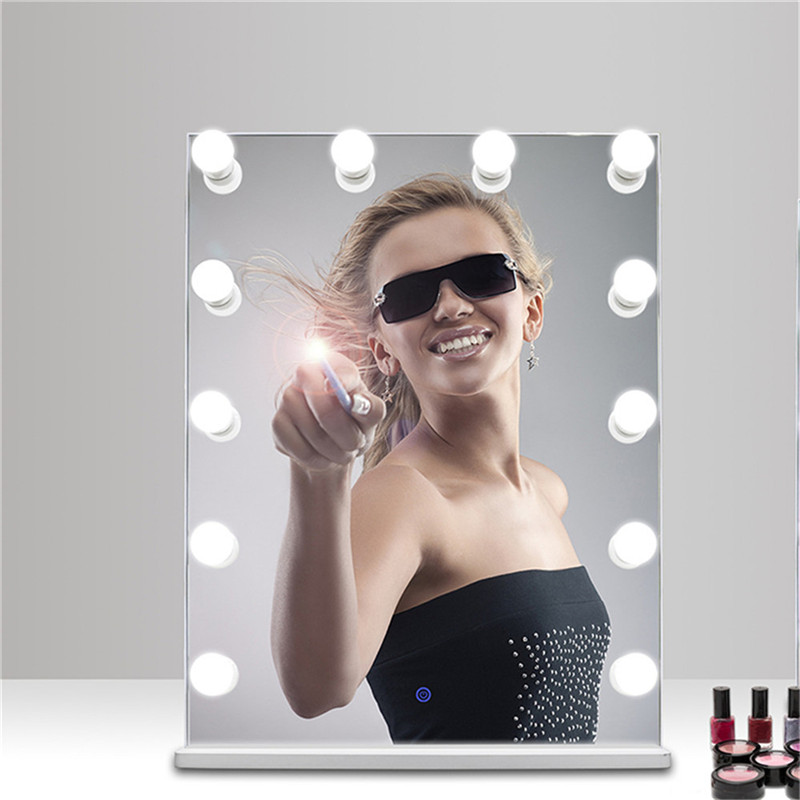 Hollywood Vanity Mirror with Light Bulbs, Illuminate Vanity Dressing Table Light