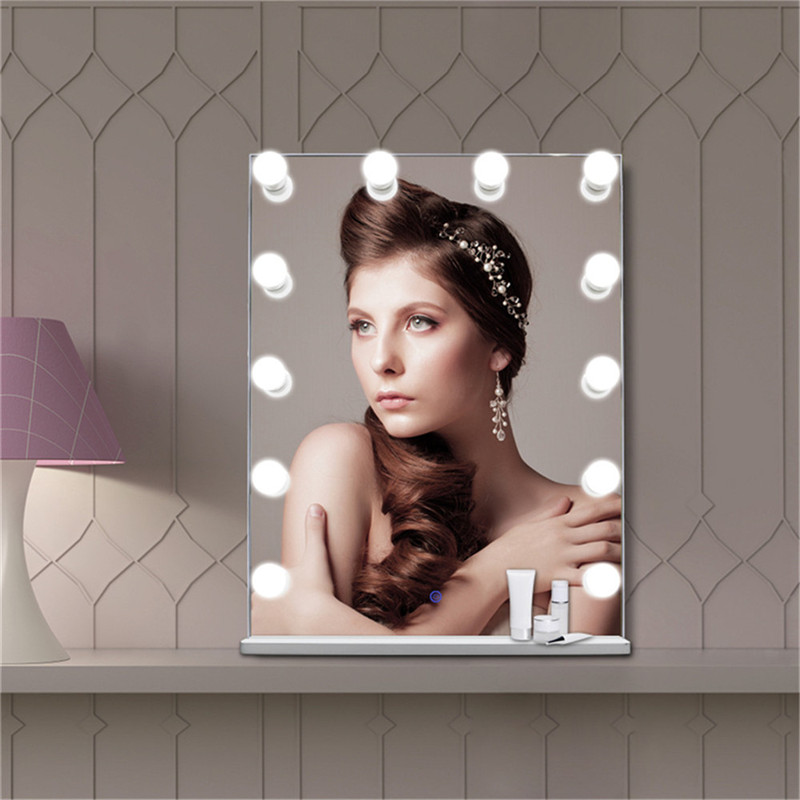 Hollywood Vanity Mirror with Light Bulbs, Illuminate Vanity Dressing Table Light
