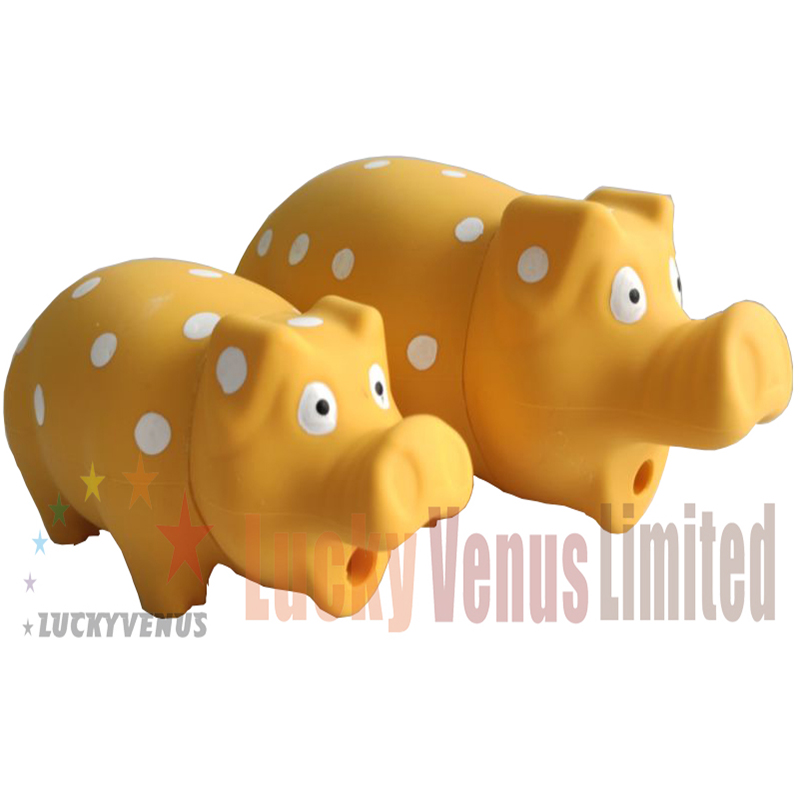 Factory new design szilikon kutya rágás játék háziállat játék malac röfögés hang