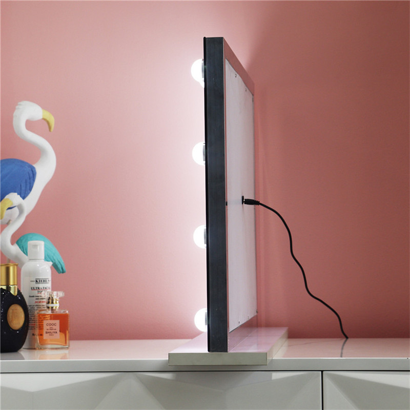 A hálóterem könnyed, állványos LED, kozmikus tükör, Dimmable Bulbs smink, Vanity Hollywood Mirror.