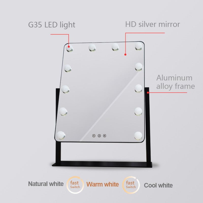 Amazonas Best Sale Hollywood Vanity LED Bulb Mirror Desktop Light Makeep Mirror