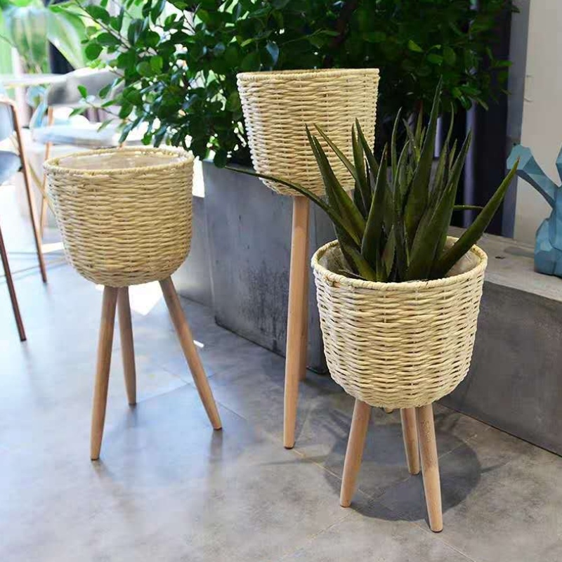 3 virágcserép állvány készlet